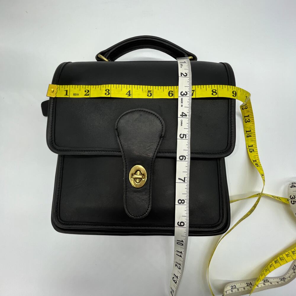 Vintage Coach Station Bag 5130 Black Costa Rica 2000 - Picture 7 of 10
